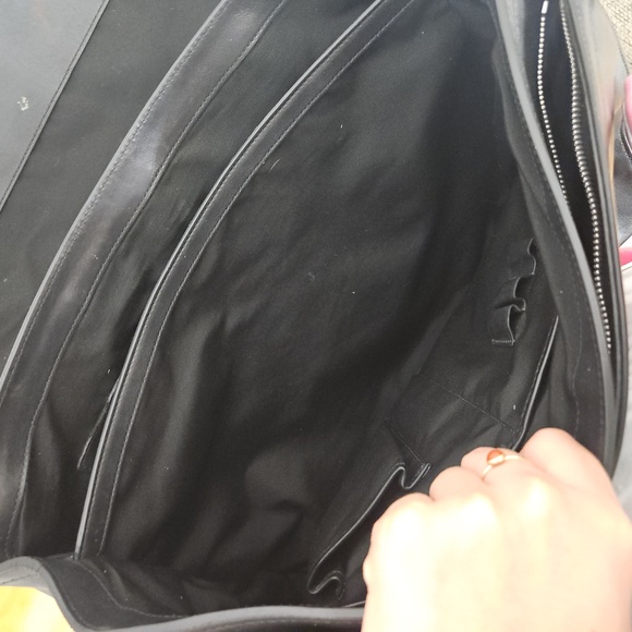 Coach Vintage Black Leather Brifcase - Picture 13 of 16